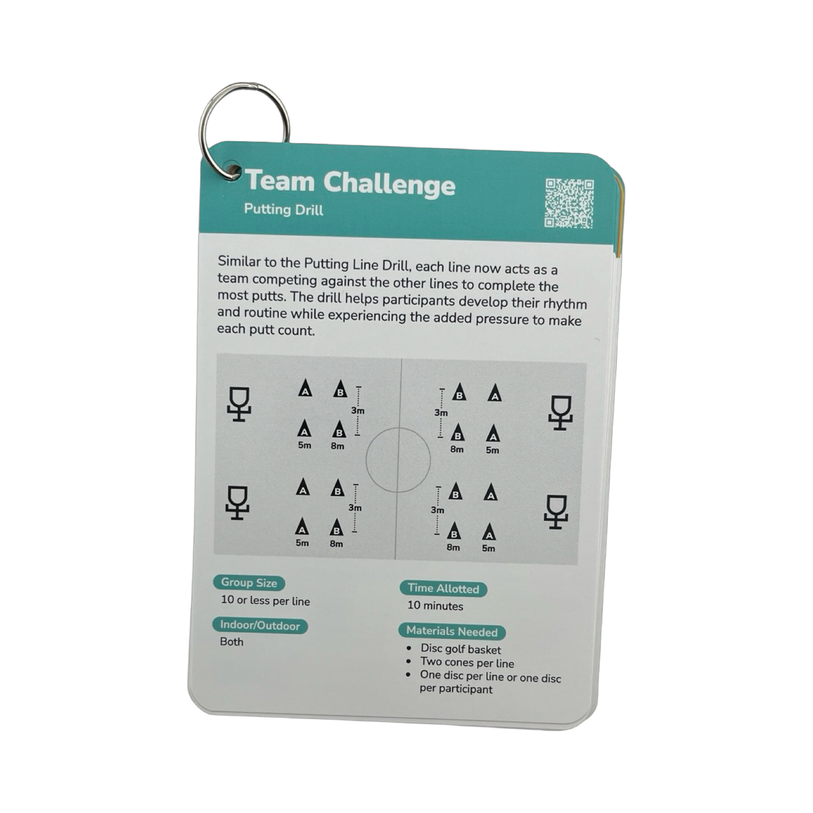 Uplay Disc Golf Drill Cards